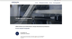 Desktop Screenshot of kronion.de
